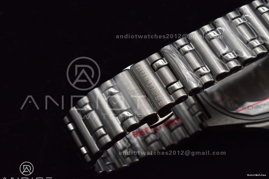 Chronomat Breitling Automatic 529 SoftTouch 1:1 Grey SS Dial 40mm Factory A on Bracelet Best BLS Edition GMT 0226